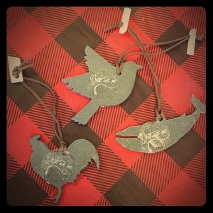 Mix and Match set of 3 Slate Tags